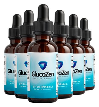 6 bottles of GlucoZen